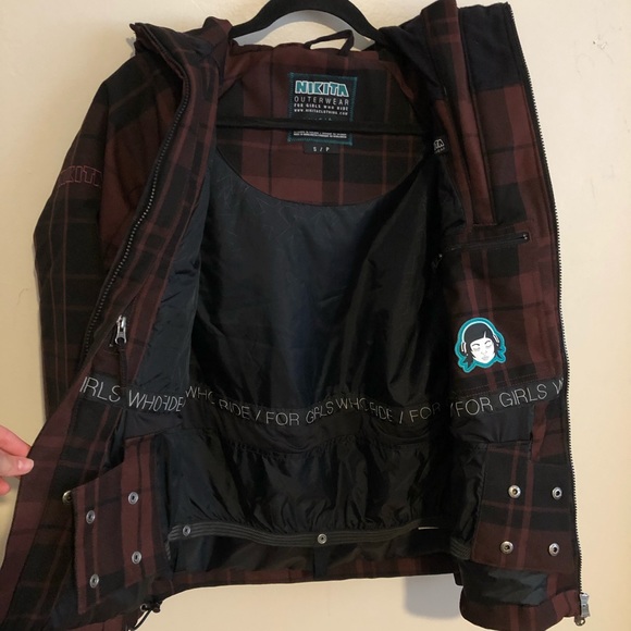 Nikita Bittersweet Snowboard Skiing Jacket, Small - Picture 4 of 8